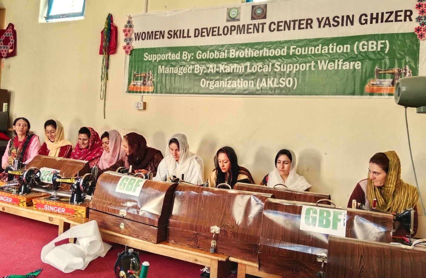 Donated Sewing Machines